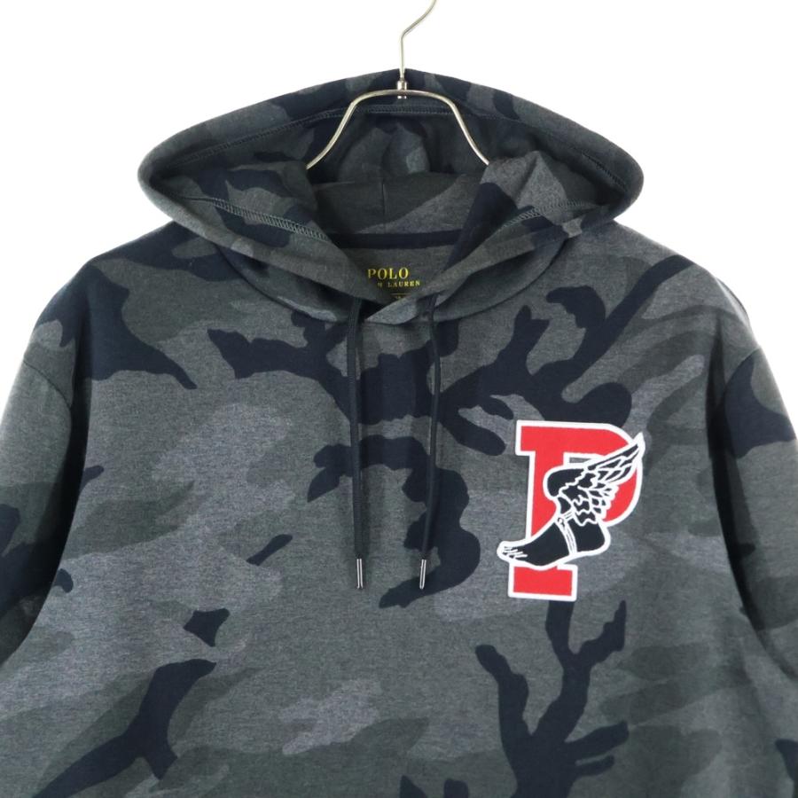 【新品】タグ付きPOLO RALPH LAUREN カモフラージュ パーカー L POLO ラルフローレンカモフラ フルジップパーカー送料無料 トレ-ナ