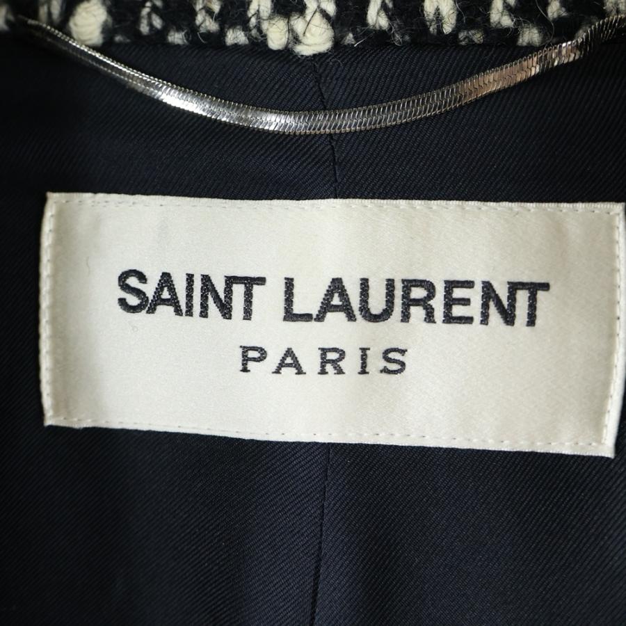 SAINT LAURENT PARIS サンローランパリ 14AW ウール ツイード