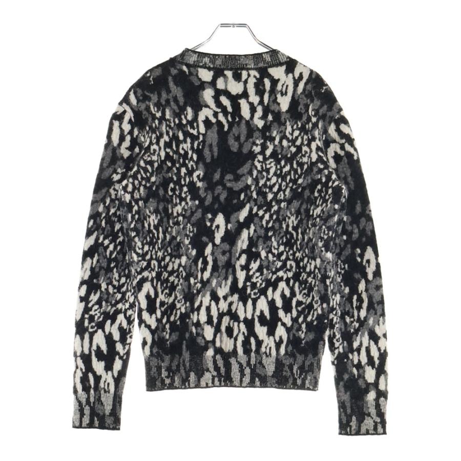 SAINT LAURENT PARIS サンローランパリ レオパードニット クルーネック