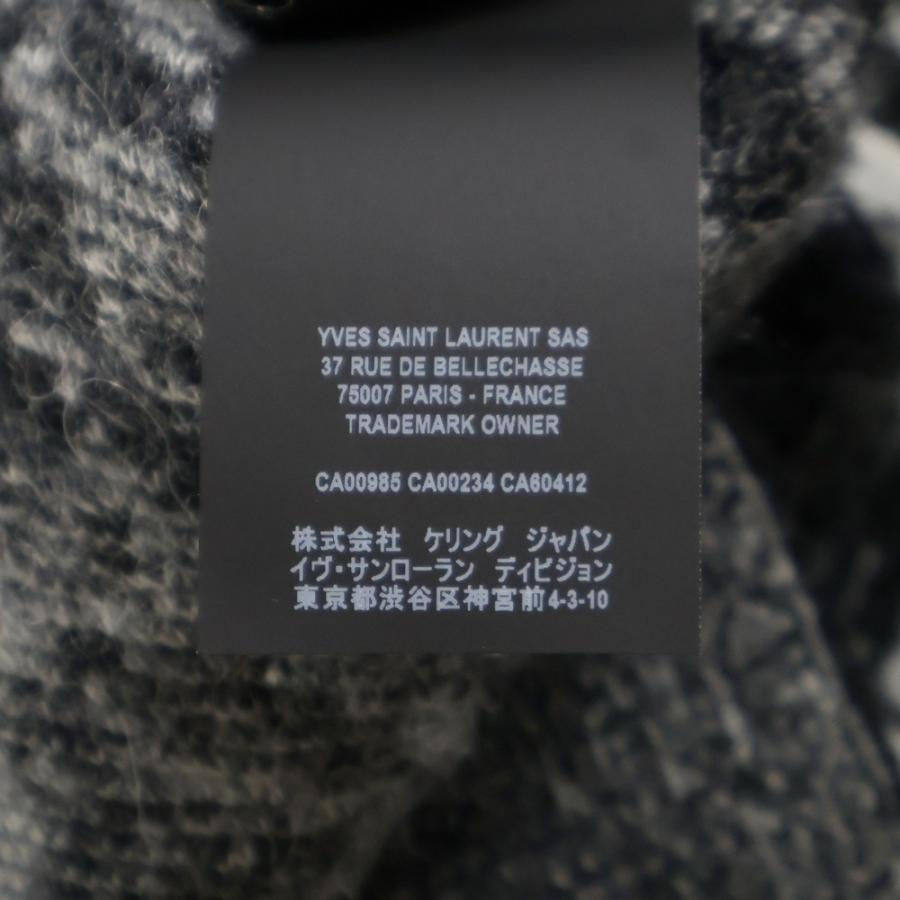 SAINT LAURENT PARIS サンローランパリ レオパードニット クルーネック