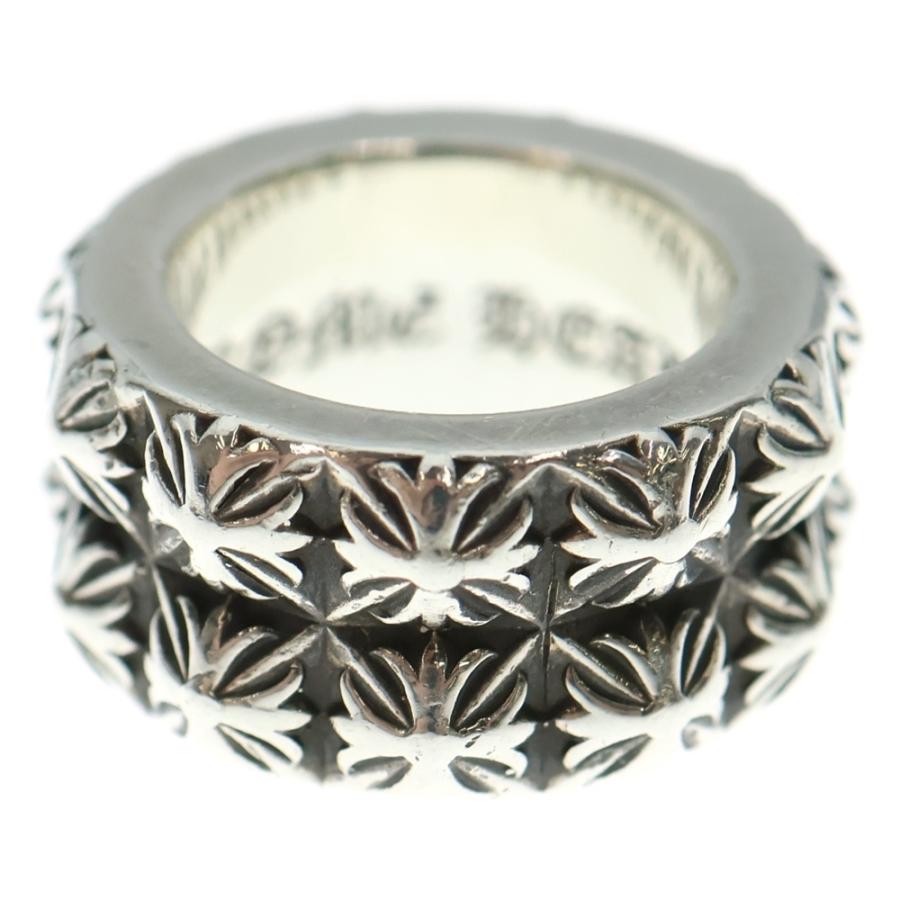 ド*ス様 Chrome Hearts シルバーリング CHROME HEARTS（クロムハーツ） PETE PNK DBL ピートパンクダブル