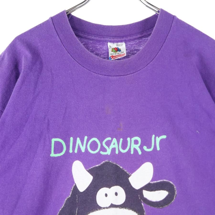 VINTAGE ヴィンテージ 00s DINOSAUR Jr COW & GORILLA PURPLE TEE