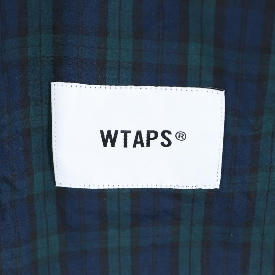 WTAPS（ダブルタップス） 25SS チェック ロングスリーブコットンシャツ