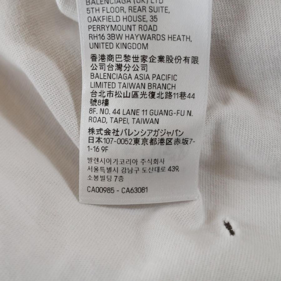 BALENCIAGA（バレンシアガ） Pierced T-shirt Oversized ピアス T