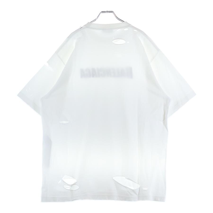 BALENCIAGA（バレンシアガ） 21SS Caps Destroyed Flatground Tee