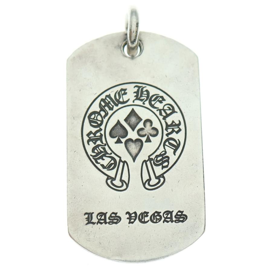 Chrome Hearts ドッグタグネックレス LAS VEGAS CHROME HEARTS（クロムハーツ） D TAG LRG LTD ラージドッグタグ
