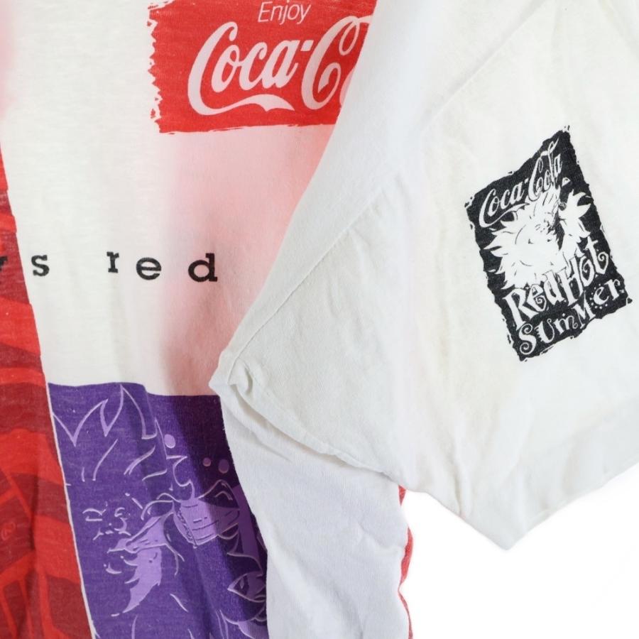 VINTAGE ヴィンテージ 90s Coca-Cola Red Hot Summer 企業Tシャツ 半袖 