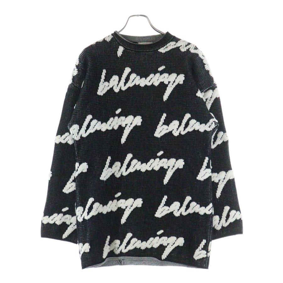 BALENCIAGA（バレンシアガ） 20AW CREWNECK 3D SCRIBBLE KNIT SWEATER  