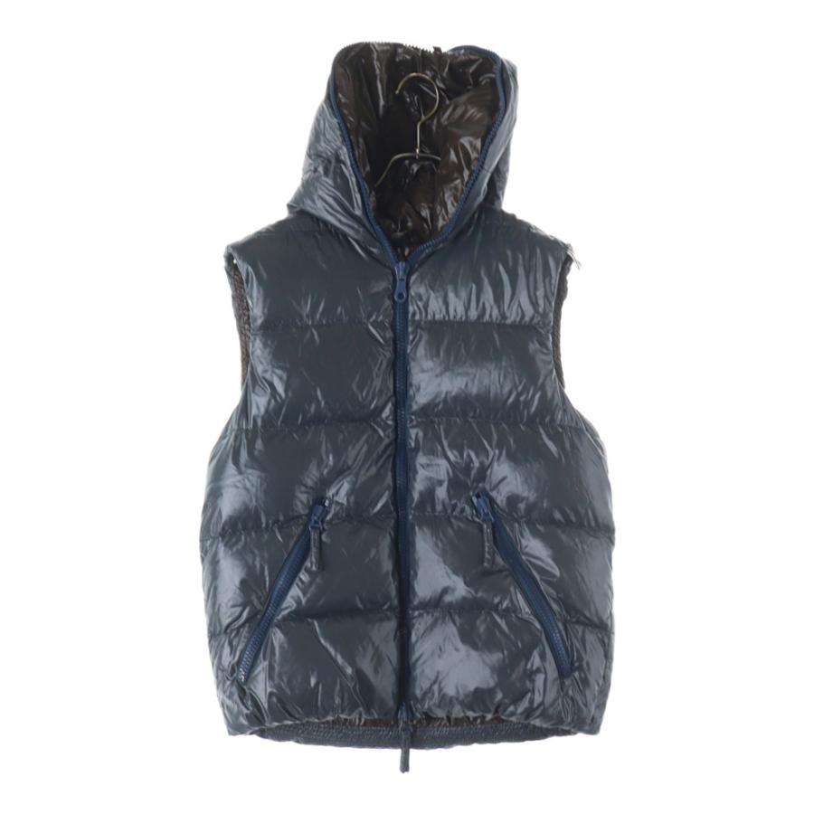 【美品】DUVETICA デュベティカ ダウンベスト フルジップ DUVETICA（デュベティカ） ダウンベスト アウター シャイニー