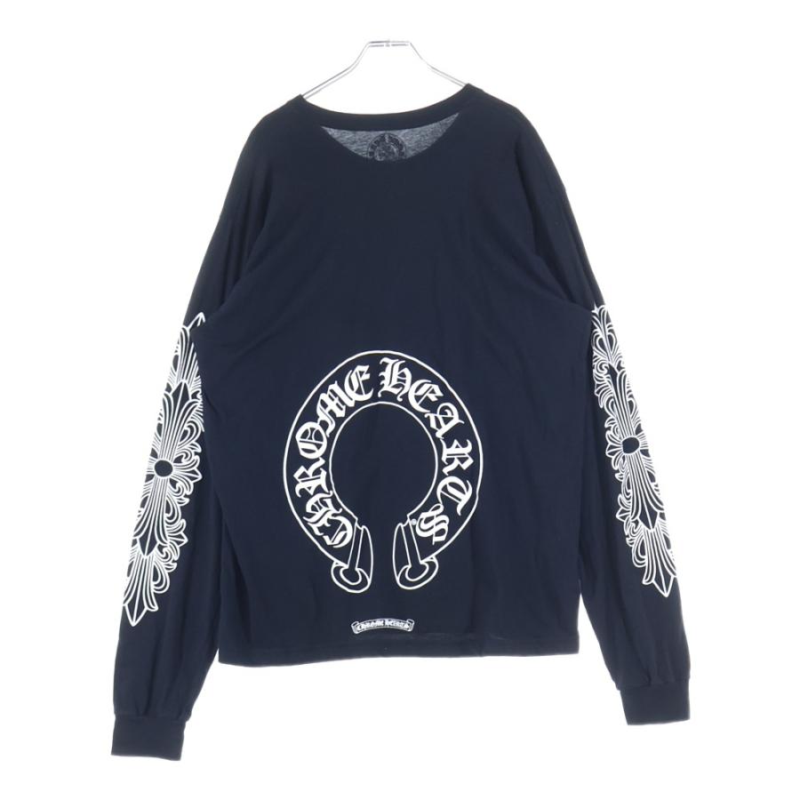 CHROME HEARTS（クロムハーツ） FLRL CRS HORSESHOE L/S バックホース