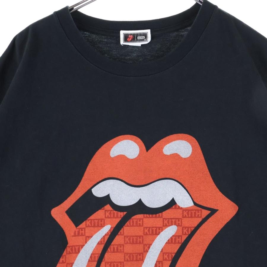KITH（キス） The Rolling Stones Monogram Tongue Tee ザローリング