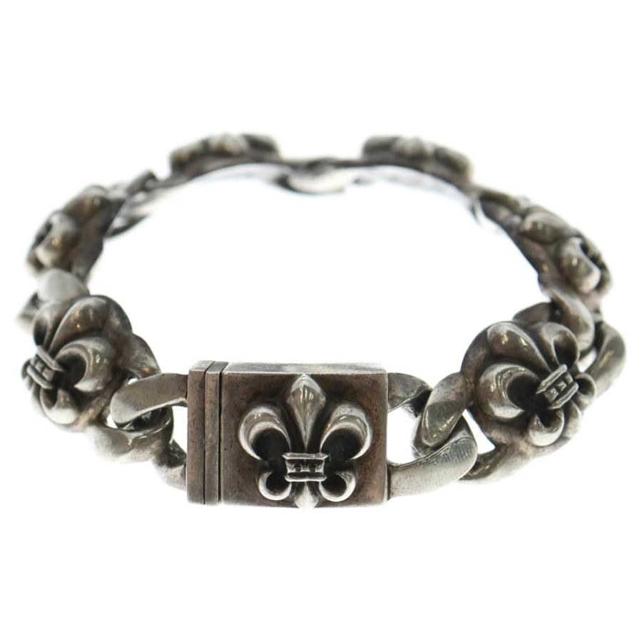 CHROME HEARTS フレア リンク ブレスレット 925 シルバー クロムハーツ
