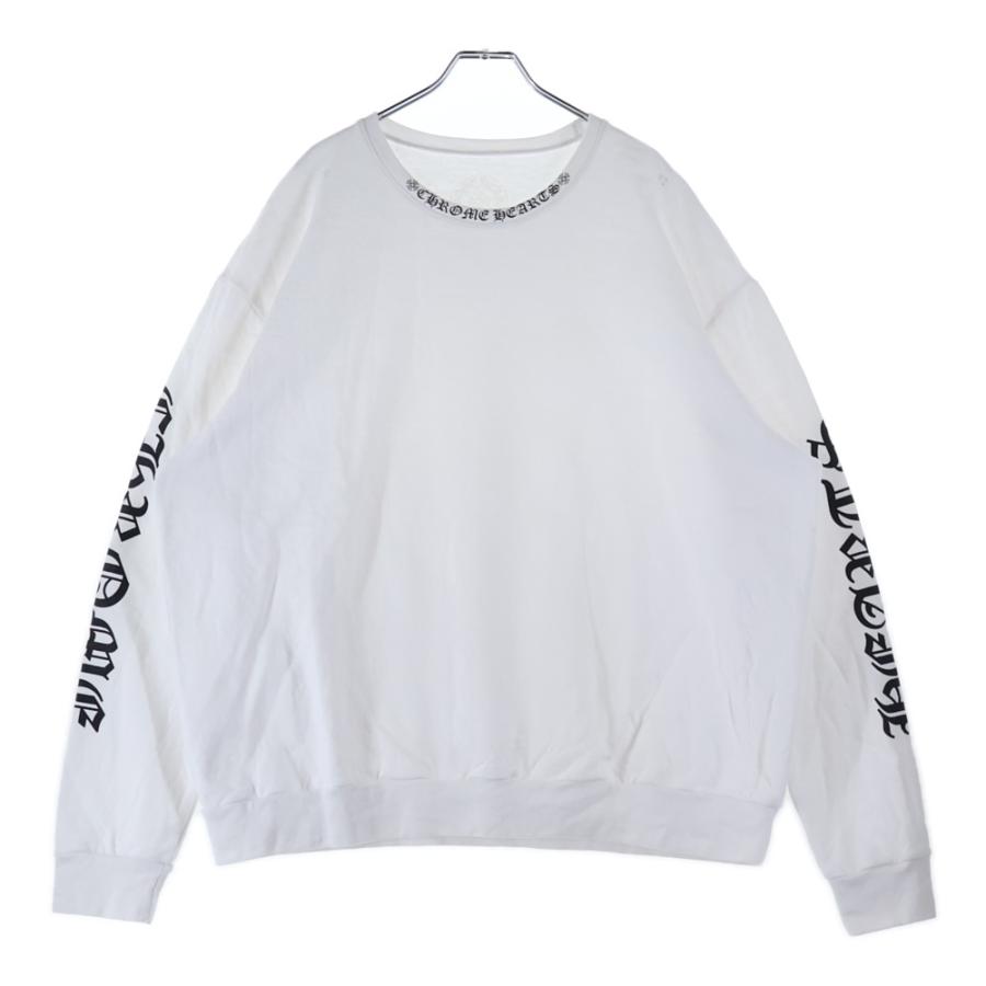 CHROME HEARTS（クロムハーツ） SWTSHRT PLVR ネックロゴプリント