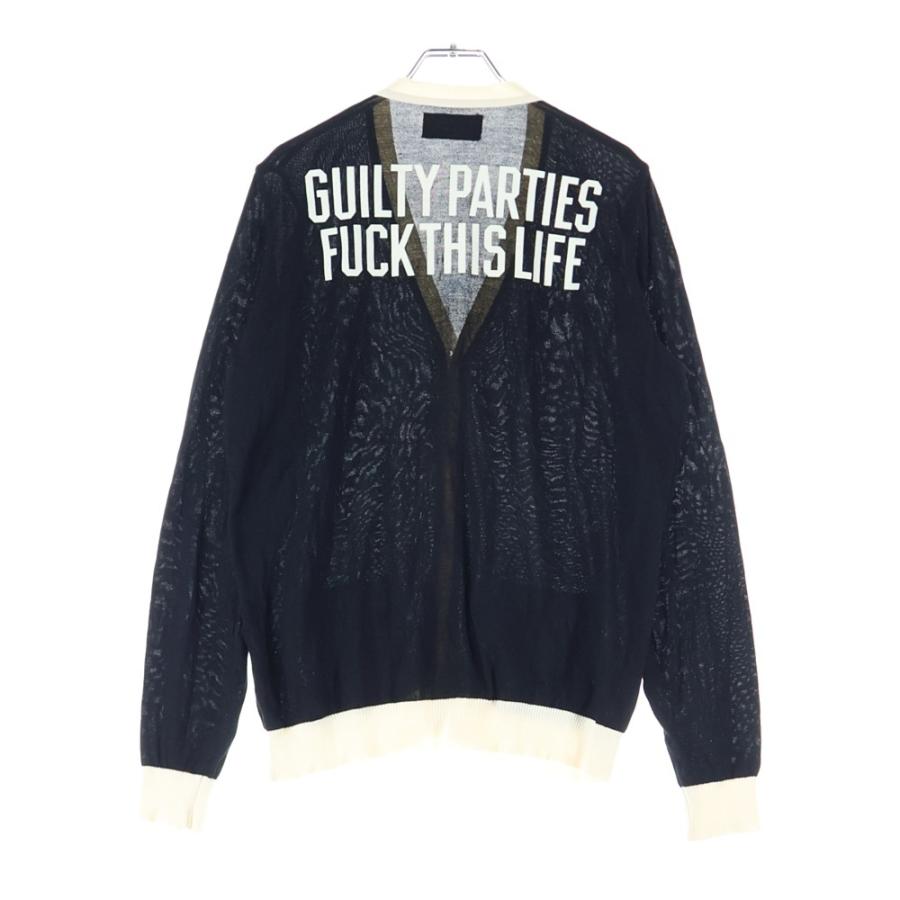 WACKOMARIA GUILTY PARTIES カーディガン Mサイズ WACKOMARIA BLACK EYE PATCH CARDIGAN M