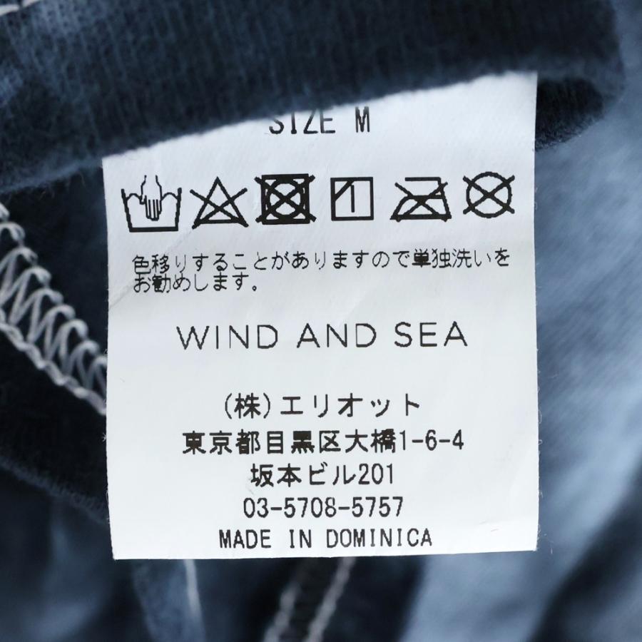 WIND AND SEA（ウィンダンシー） タイダイ ロゴ 半袖 クルーネック T