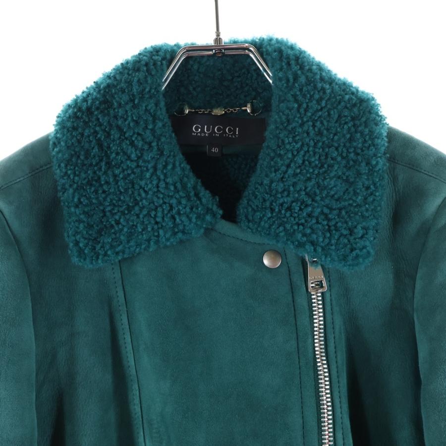 GUCCI グッチ ムートンコート GUCCI（グッチ） ブラウン ラムムートンコート ブラウン 46 コート