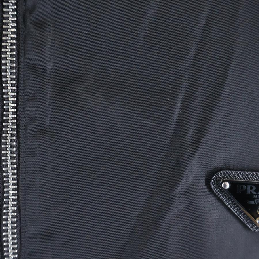 PRADA（プラダ） 24SS Reversible Cotton Fleece And Nylon Hoodie