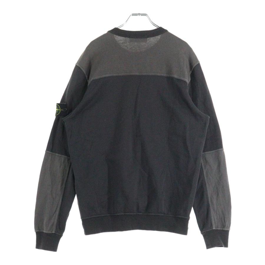 STONE ISLAND グレー クルーネック トレーナー 【公式通販】