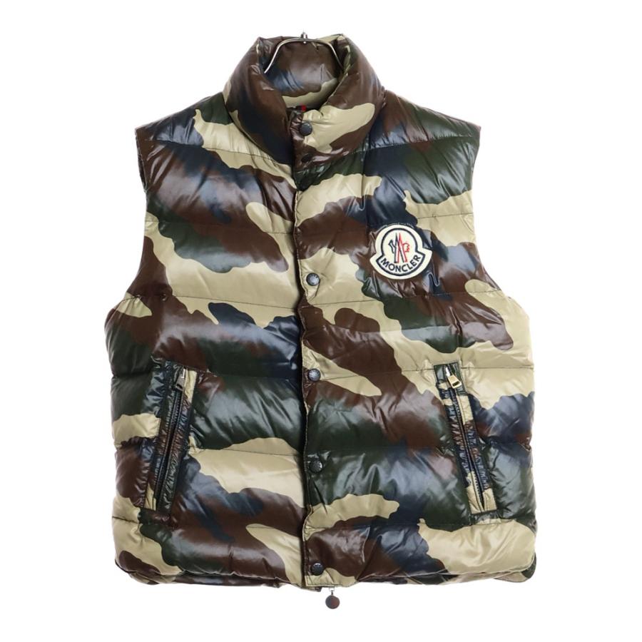 BEAMS　迷彩　MONCLER　TIBET　モンクレールダウンベスト　チベット MONCLER（モンクレール） TIBET チベット ダウン ベスト ジャケット