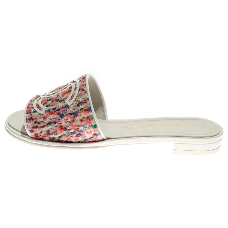 CHANEL（シャネル） ココマーク メッシュ サンダル マルチカラー