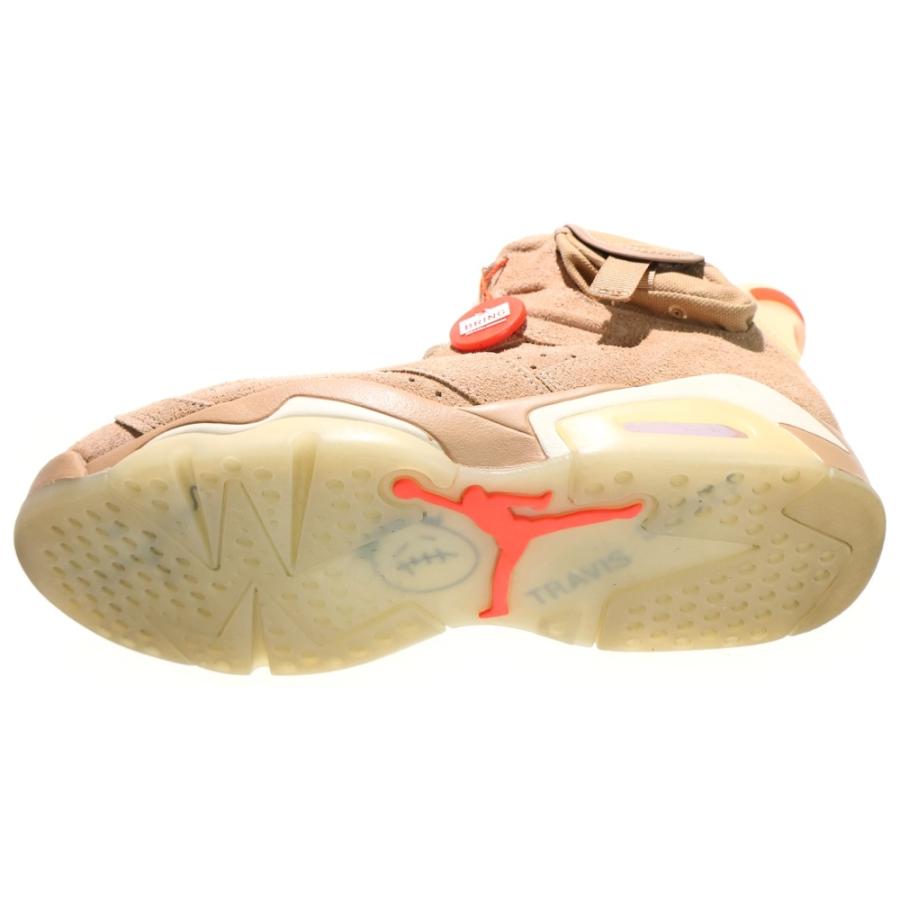 Air Jordan 6 Travis Scott ベージュ/オレンジ NIKE（ナイキ） ×TRAVIS SCOTT AIR JORDAN 6 トラヴィススコット エア