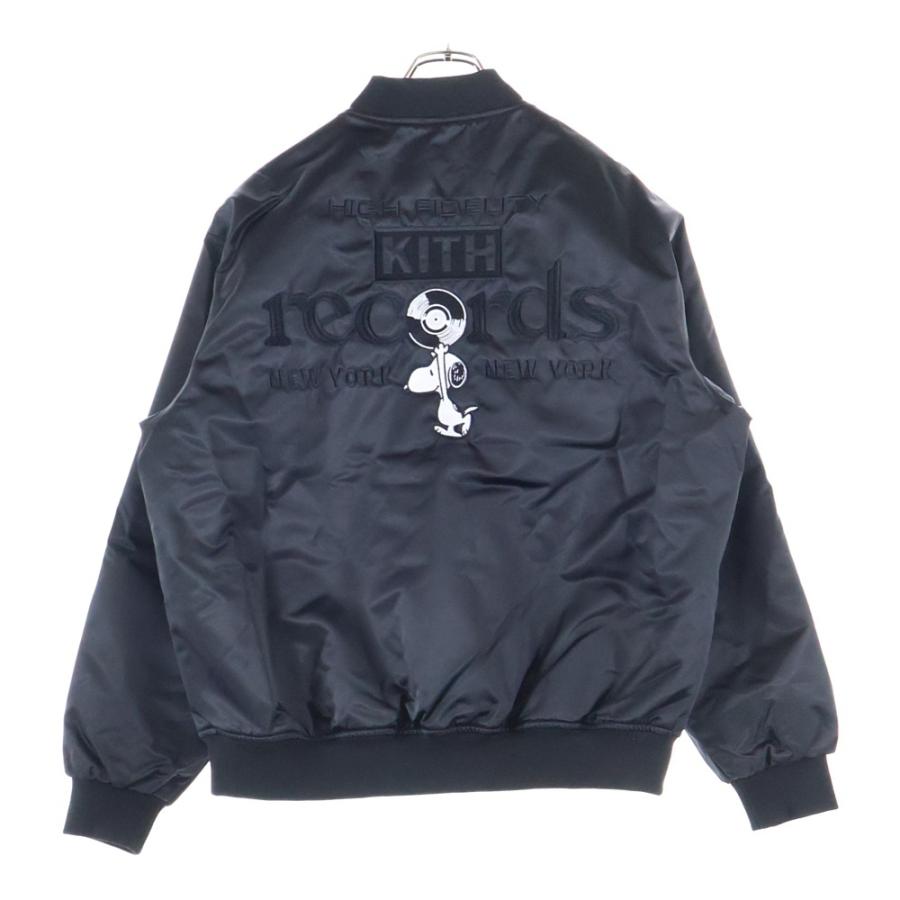 KITH（キス） × ピーナッツ 75周年記念 スヌーピー 刺繍 サテン