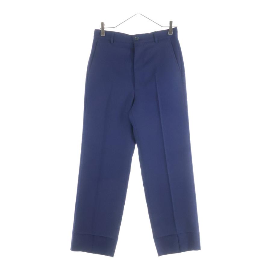 GUCCI（グッチ） センタープレス バックベルト スラックスパンツ