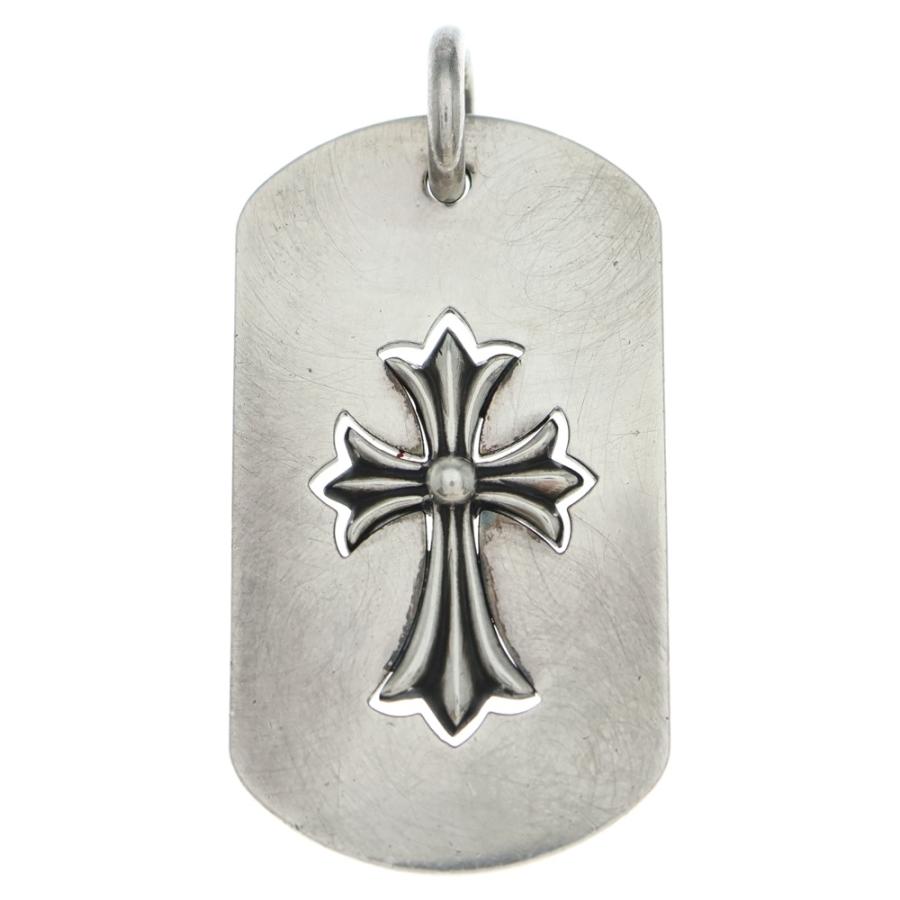 CHROME HEARTS（クロムハーツ） ラージカットアウトクロス ドッグタグ