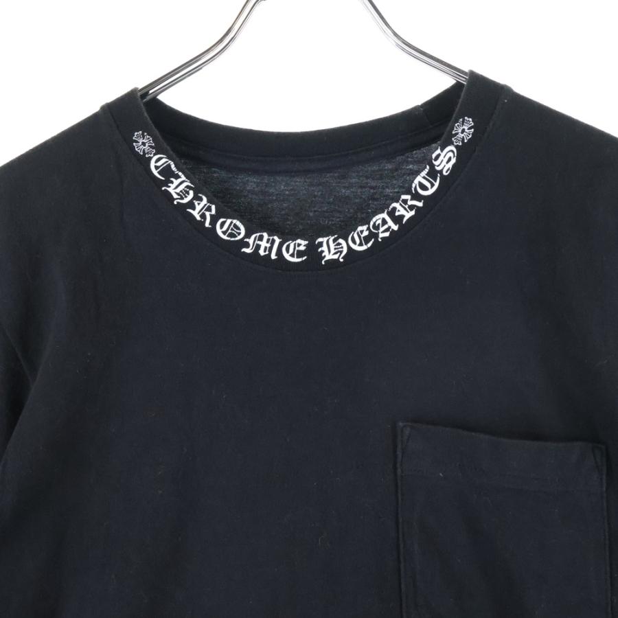 CHROME HEARTS（クロムハーツ） NECK LOGO S/S TEE ネックロゴプリント