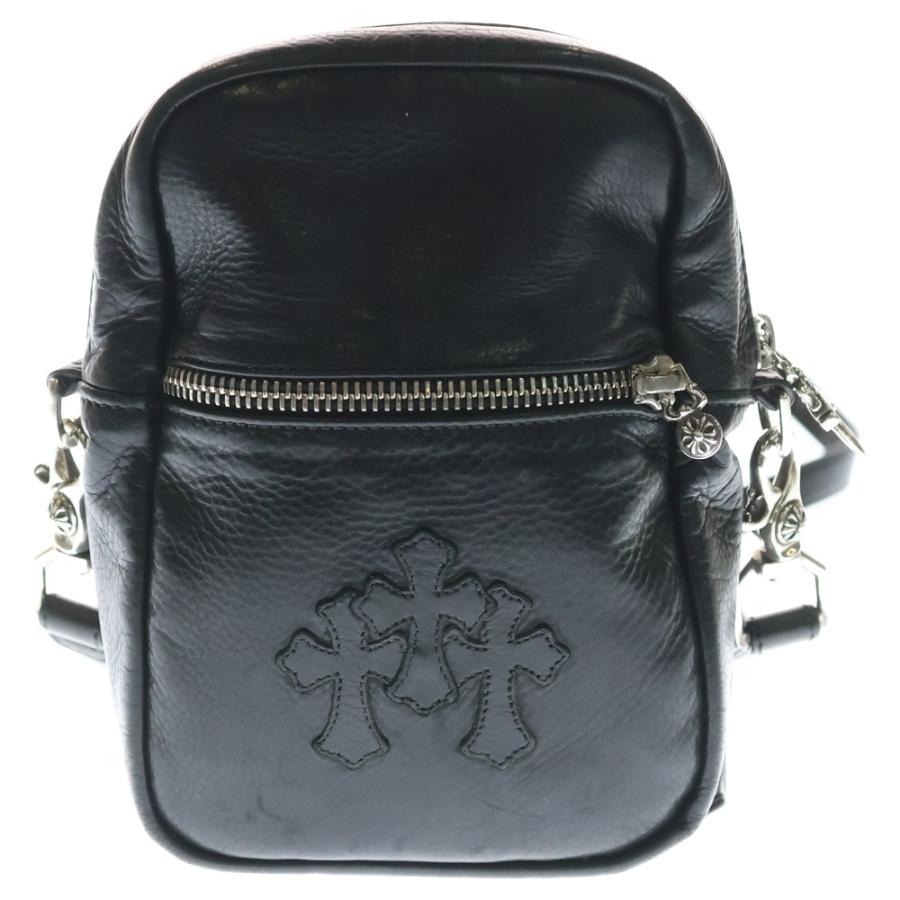 本革 1ポイント セメタリークロス / レザー ショルダーバッグ タカミニ CHROME HEARTS（クロムハーツ） TAKA MINI LTHR タカミニ セメタリー