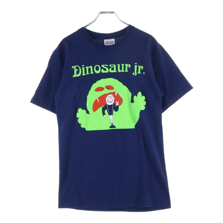 Dinosaur Jr. Tシャツ VINTAGE ヴィンテージ Dinosaur Jr Green Monster navy フロント