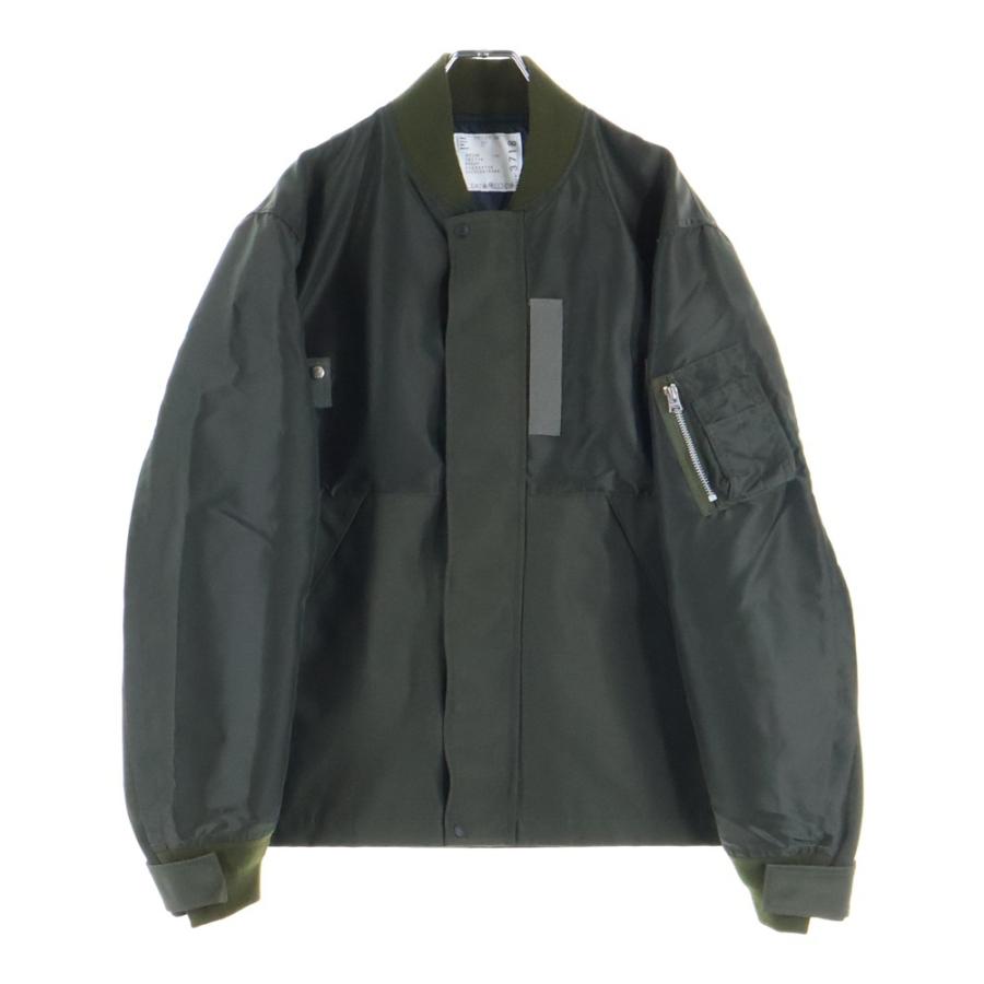sacai（サカイ） Nylon Twill x Grosgrain Blouson ナイロン ブルゾン