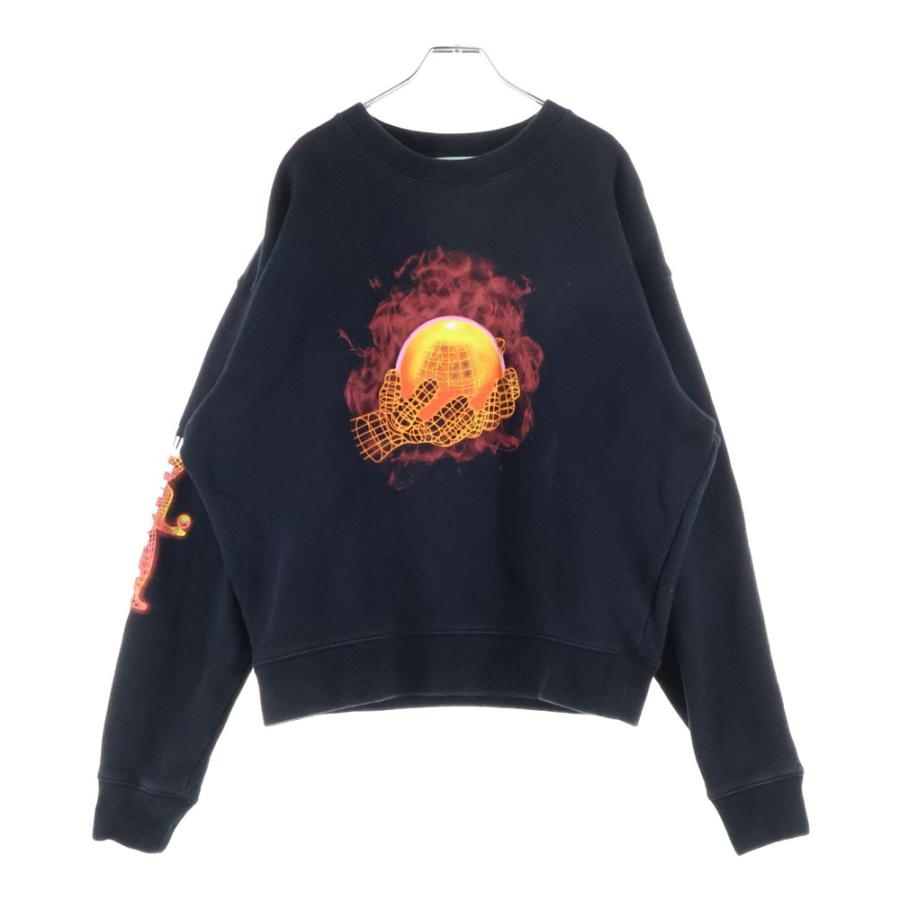 OFF-WHITE オフホワイト 19SS Hands Print Sweatshirt クルーネック 