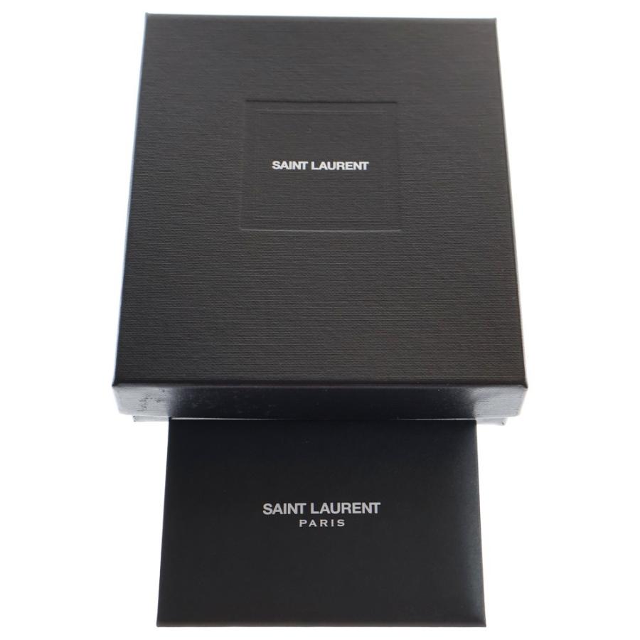 SAINT LAURENT PARIS サンローランパリ YSLロゴ レザー カードケース