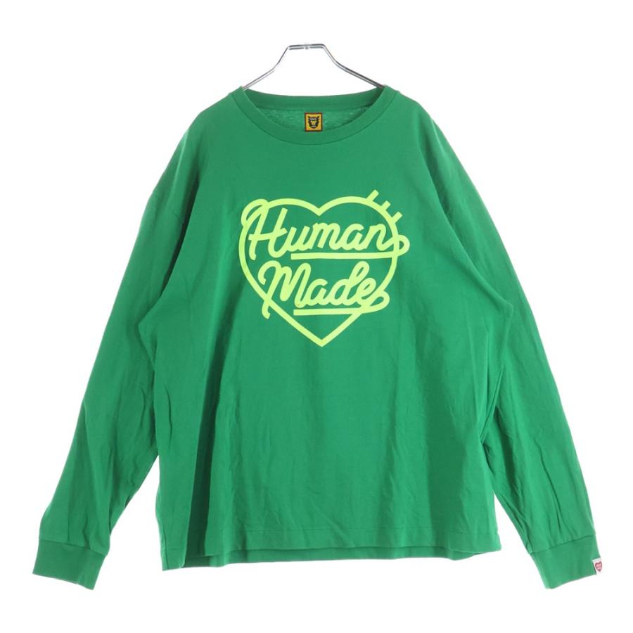 HUMAN MADE ロゴ カットソー ロンT ヒューマンメイド HUMAN MADE（ヒューマンメード） ヒューマンメイド ハートロゴ 長袖