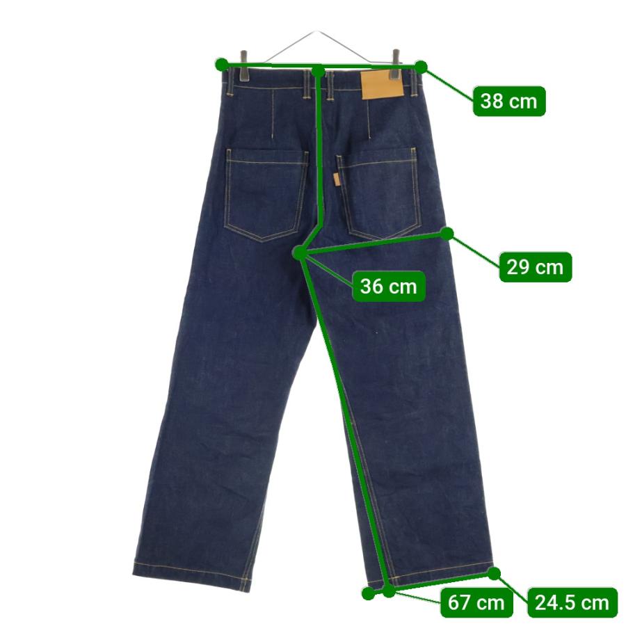 りょう　デニム ジーンズ RYO TAKASHIMA リョウ タカシマ 21ss STRAIGHT RAW DENIM TROUSERS