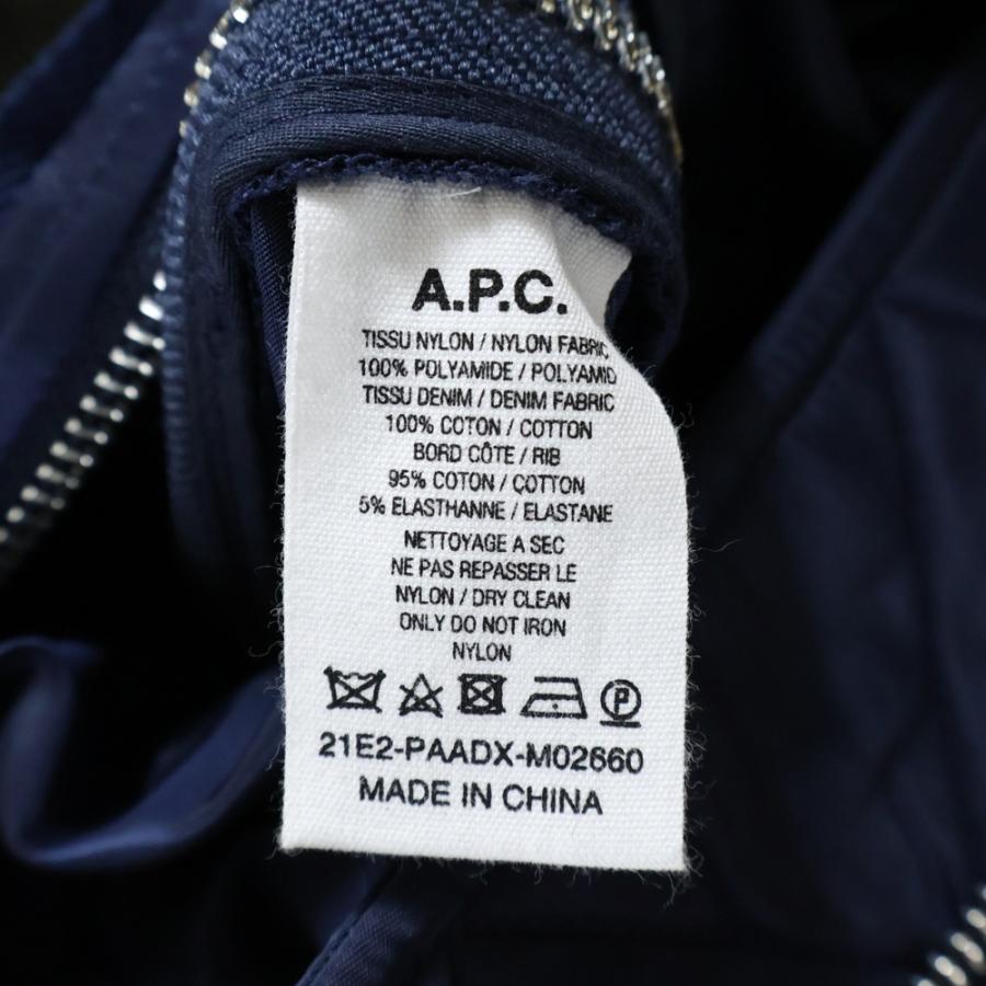 S*N様 新品未使用！SACAI × A.P.C. デニムジャケット　インディゴ sacai（サカイ） ×A.P.C アーペーセー ドッキング デニムジャケット