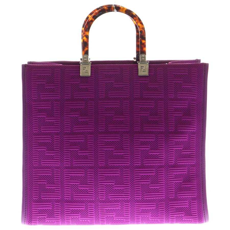 FENDI キャンバストートバッグ FENDI (フェンディ) ペカンキャンバス クラブ トートバッグ メンズ