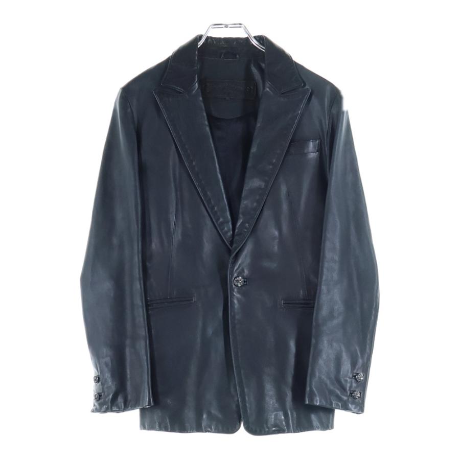 CHROME HEARTS（クロムハーツ） LEATHER TAILORED JACKET クロスボール