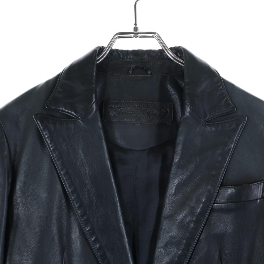 CHROME HEARTS（クロムハーツ） LEATHER TAILORED JACKET クロスボール