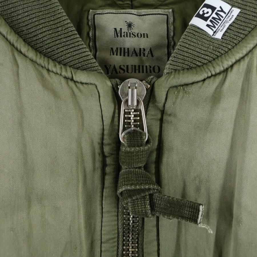 MAISON MIHARAYASUHIRO メゾンミハラヤスヒロ 25AW AGED FLIGHT JACKET