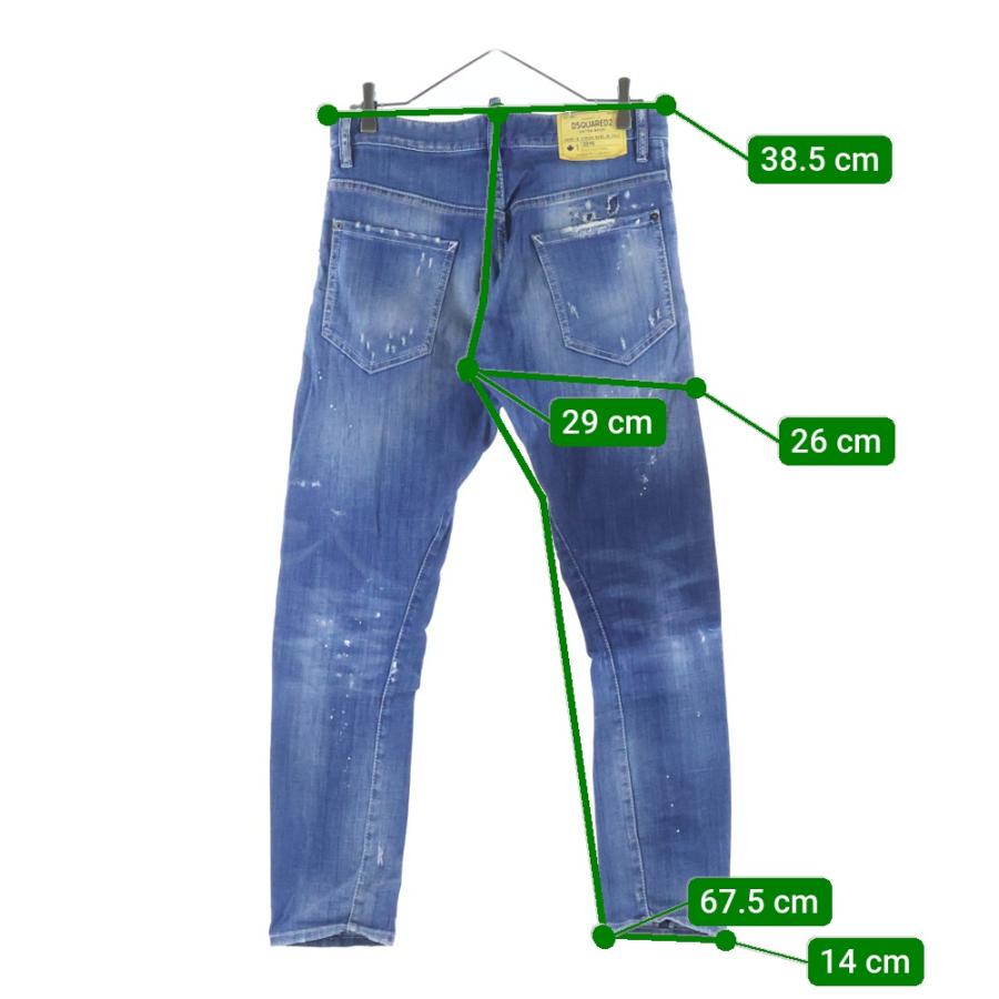 DSQUARED2（ディースクエアード） 16SS Sexy twist jean ダメージ加工