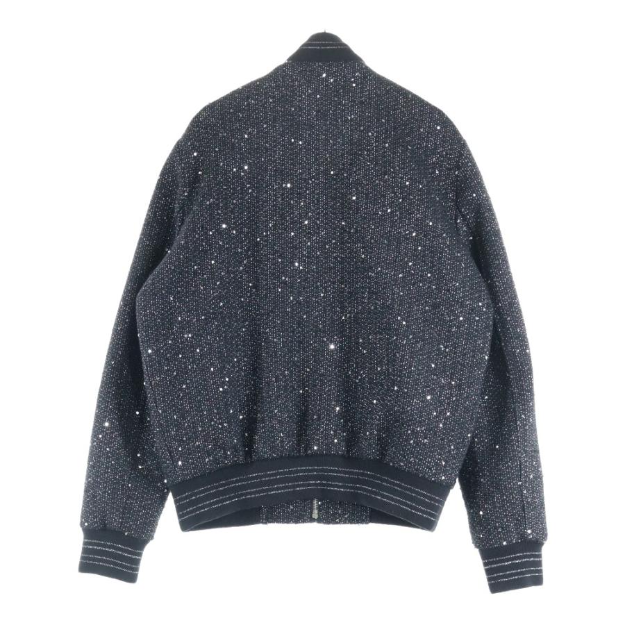 サンローランパリ 20SS Bomber Jacket スパンコール ジップアップ