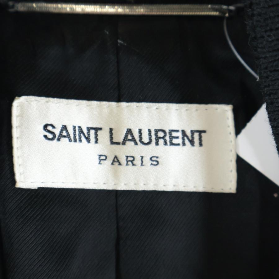 サンローランパリ 20SS Bomber Jacket スパンコール ジップ