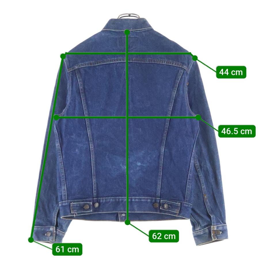 Italy製 Levi's70506-0217デニムジャケット 90s Gジャン Levi's（リーバイス） 古着 90年代 Levi's 70506-0216 デニム