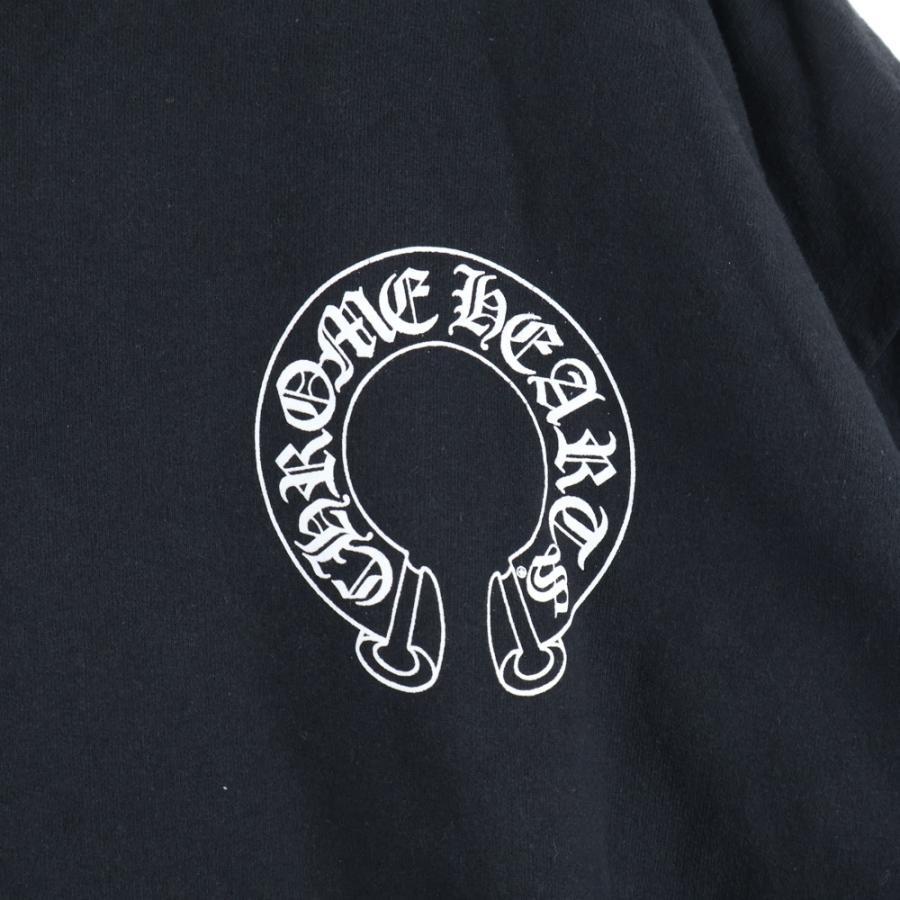 クロムハーツ　ホースシューロゴプレート CHROME HEARTS（クロムハーツ） Horseshoe Crewneck Sweatshirt ホース