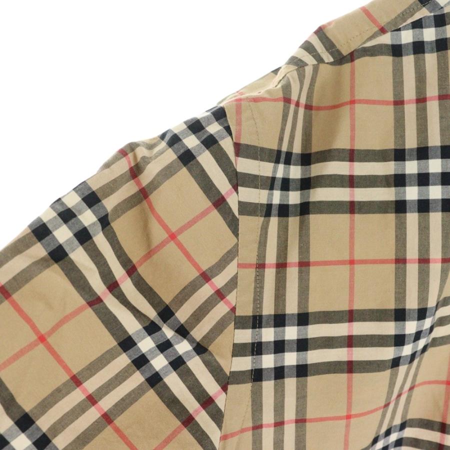 BURBERRY（バーバリー） ノバチェック総柄 コットン 長袖シャツ