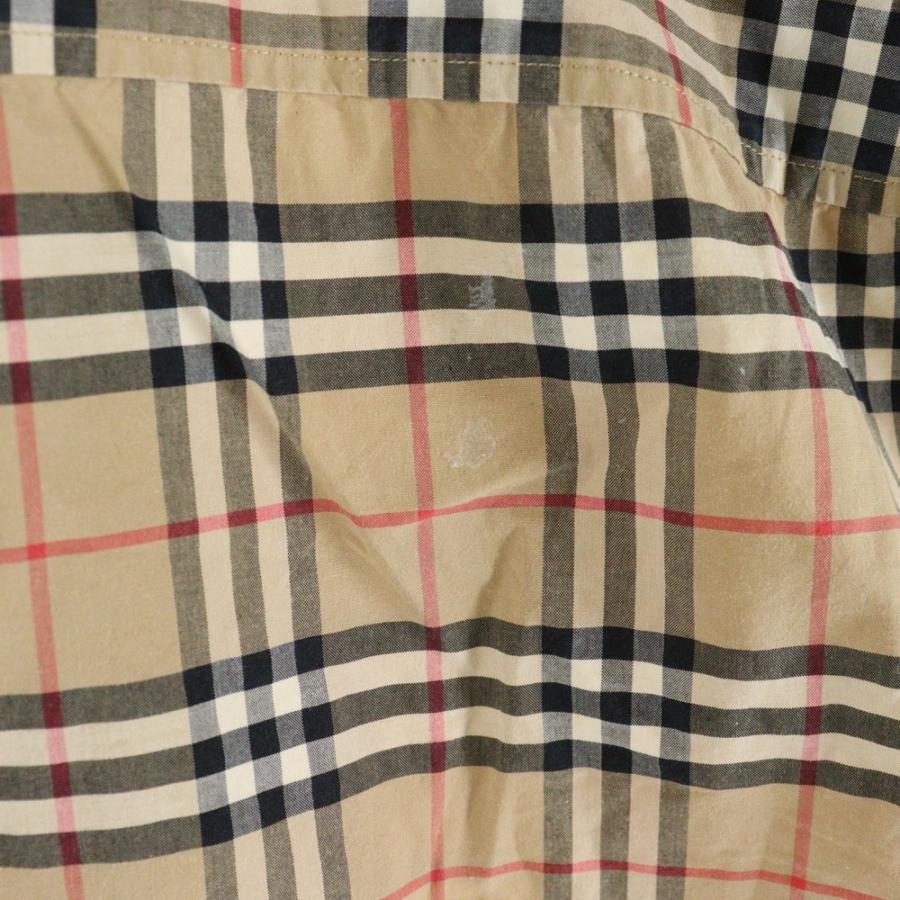 BURBERRY（バーバリー） ノバチェック総柄 コットン 長袖シャツ