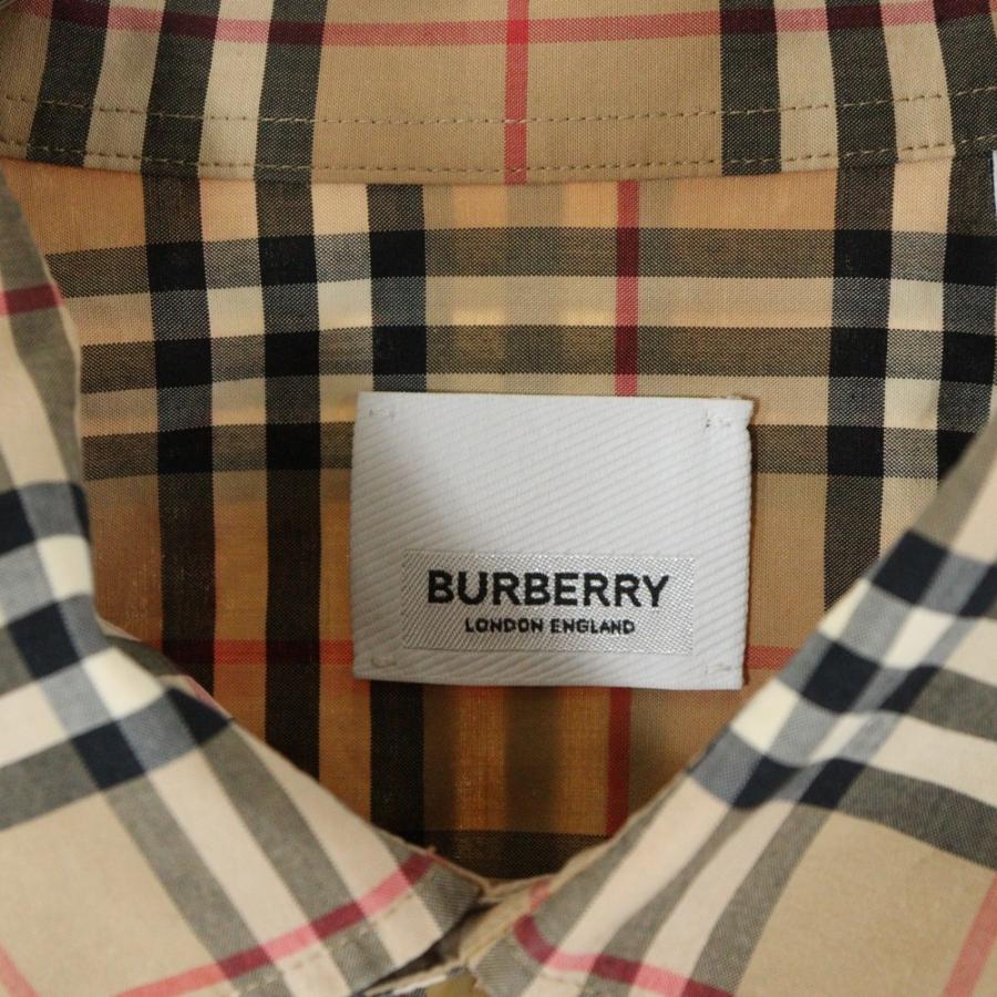 BURBERRY（バーバリー） ノバチェック総柄 コットン 長袖シャツ