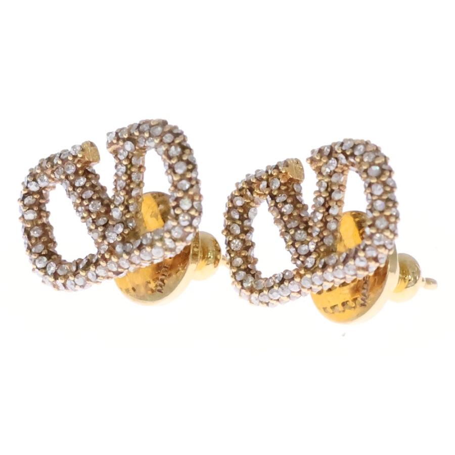 極美品 Valentino ヴァレンティノ ピアス 片耳 ラインストーン 美品 ヴァレンティノ ピアス 極美品 Valentino ヴァレンティノ ピアス